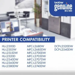 Brother TN-660 Original High Yield Laser Toner Cartridge - Twin-pack - Black - 1 Box