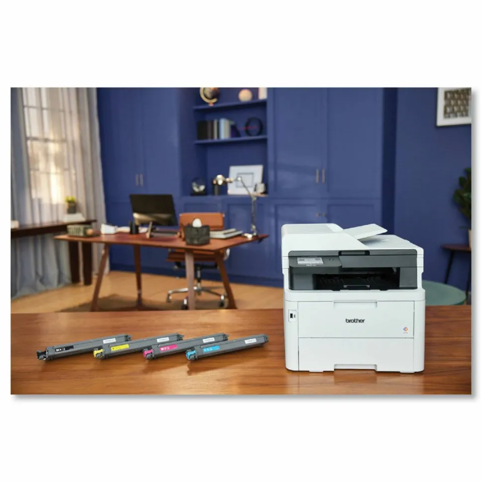 Brother TN2294PK Toner, 1,500/1,200 Page-Yield, Black/Cyan/Magenta/Yellow, 4/Pack