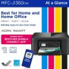 Brother Work Smart MFC-J1360DW Wired & Wireless Inkjet Multifunction Printer - Color - Black