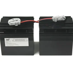BTI RBC43-SLA43-BTI SEALED LEAD ACID BATTERY FOR APC DLA2200RM2U, DLA3000RM2U, SMT2200R2X106, SMT2200RM2U, SMT2200RM2UC, SMT2200RM2UNC, SMT2200RMI2U