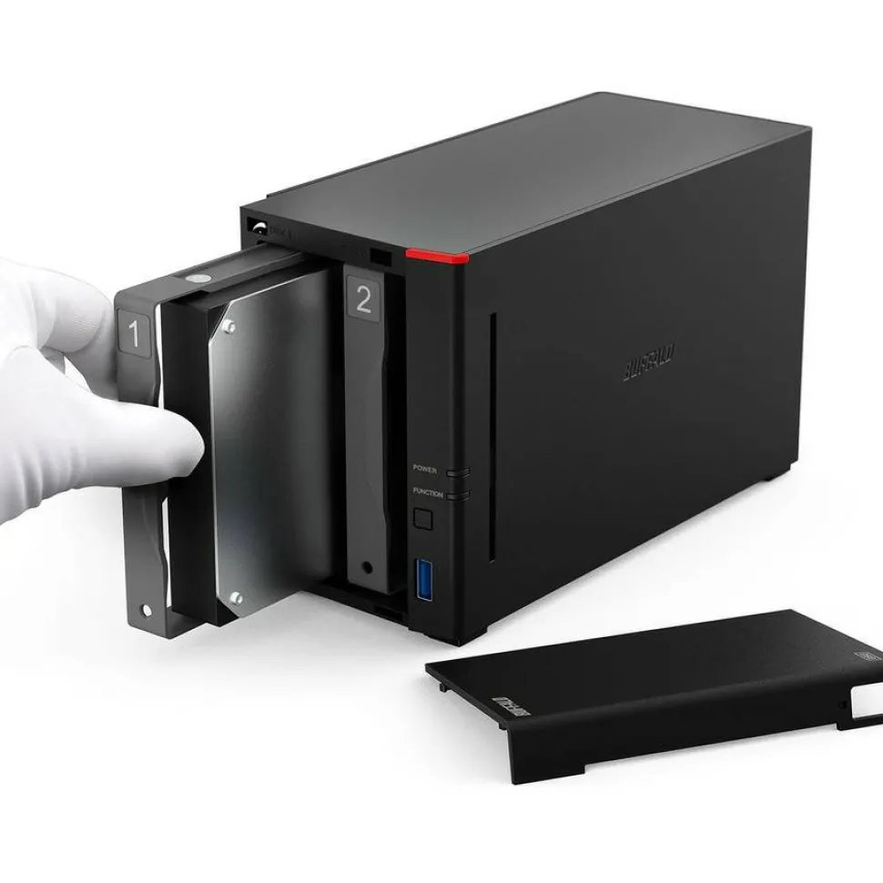 BUFFALO LinkStation 710 1-Bay Professional Network Storage 2TB (1X2TB) with Hard Drives Included