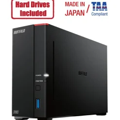 BUFFALO LinkStation 710 1-Bay Professional Network Storage 2TB (1X2TB) with Hard Drives Included