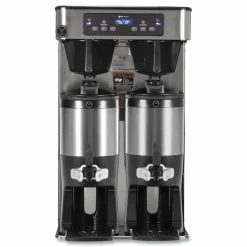 BUNN ICB Infusion Series Twin Tall Coffee Brewer, 51 Cups, Silver/Black