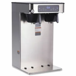 BUNN ICB Infusion Series Twin Tall Coffee Brewer, 51 Cups, Silver/Black