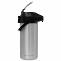 BUNN Lever Action Airpot, 128 oz, Silver/Black
