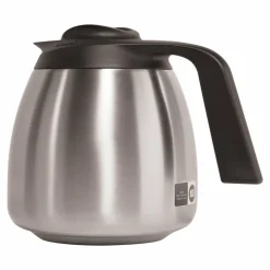 BUNN Thermal Carafe, 64 oz, Stainless Steel/Black