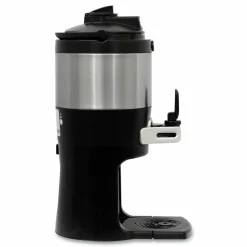 BUNN ThermoFresh Server, 128 oz, Silver/Black