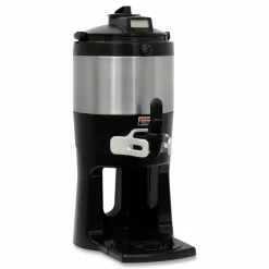 BUNN ThermoFresh Server, 128 oz, Silver/Black