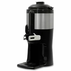 BUNN ThermoFresh Server with Mechanical Sight Gauge, 128 oz, Silver/Black