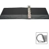 Business Source Basic View 3-Ring Binder, 2" D-Rings, Black
