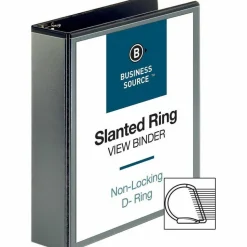 Business Source Basic View 3-Ring Binder, 2
