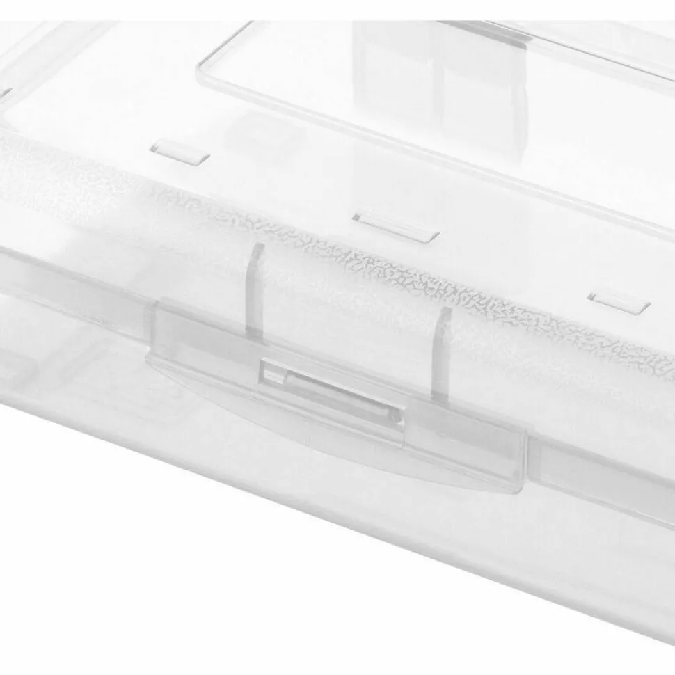 Business Source Carrying Case Pencil, Writing Utensils, Supplies - Clear
