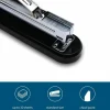 Business Source Chisel Point Standard Staples, 210 Per Strip, 1/4" Leg, 1/2" Crown, 5,000 Box, 5 Boxes - 65651