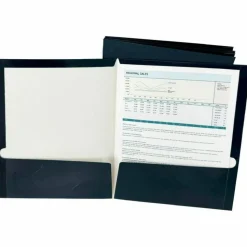 Business Source Letter Pocket Folder - 8 1/2