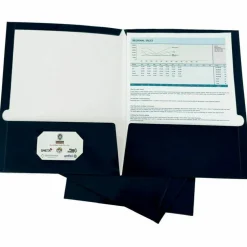Business Source Letter Pocket Folder - 8 1/2