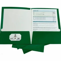 Business Source Letter Pocket Folder - 8 1/2