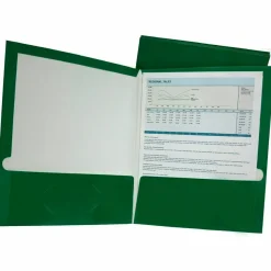 Business Source Letter Pocket Folder - 8 1/2