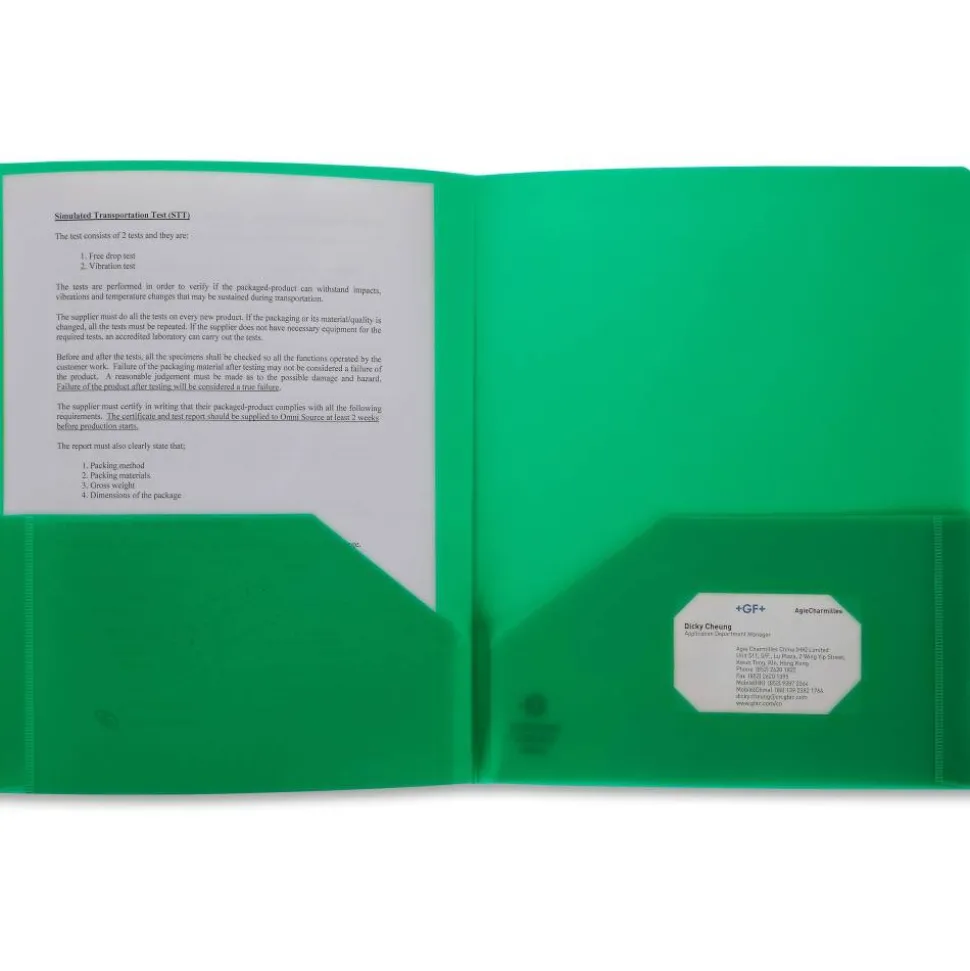 Business Source Letter Portfolio