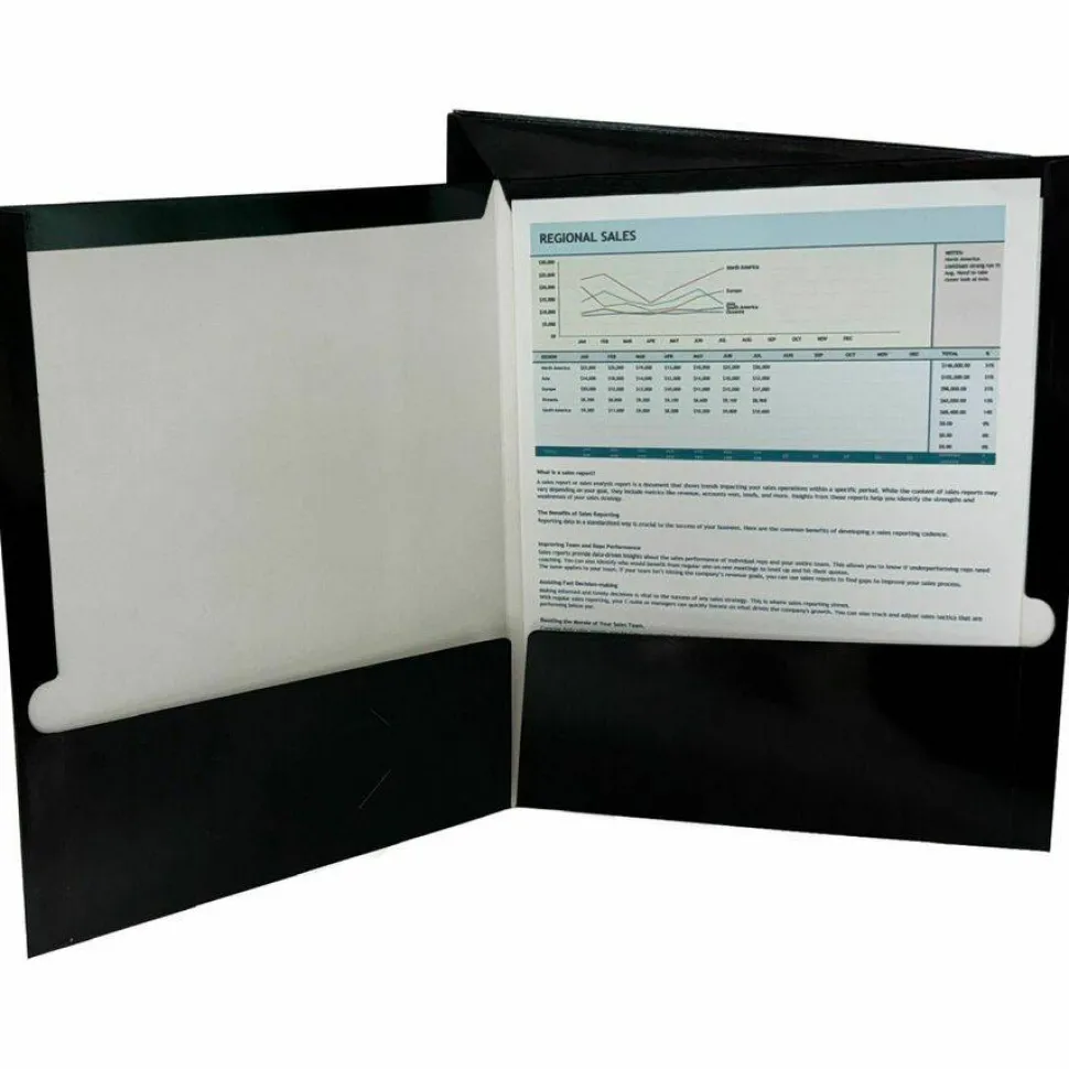 Business Source Letter Pocket Folder
