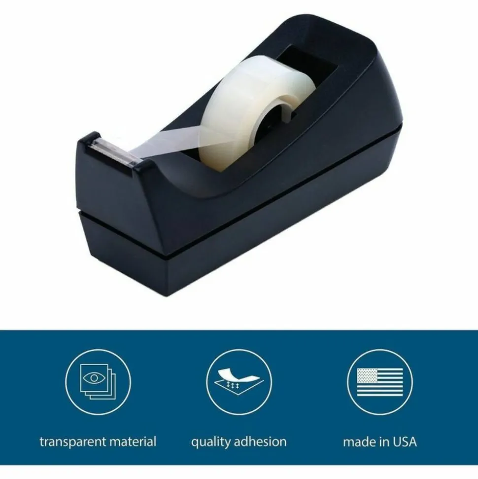 Business Source Premium Invisible Tape Value Pack - 27.78 yd x 0.75"- 1" Core - Clear - - 32953