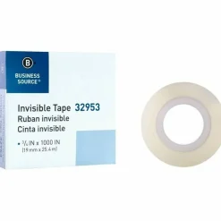 Business Source Premium Invisible Tape Value Pack - 27.78 yd x 0.75
