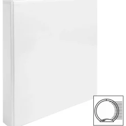 Business Source Round-ring View Binder - 1