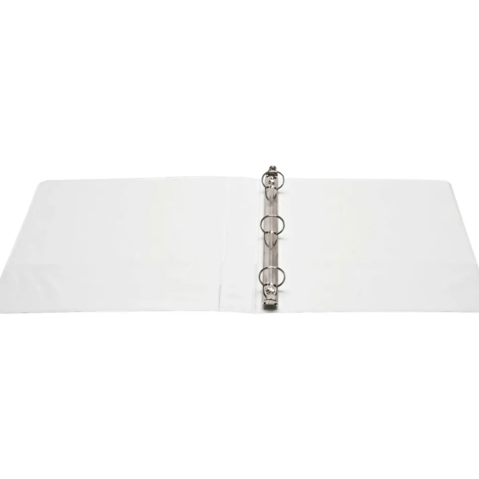 Business Source Round-ring View Binder - 1" Binder Capacity - Letter - 8 1/2"x11" Sheet Size - Round Ring Fastener(s) - 09953CT
