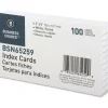 Business Source Ruled Index Cards - 5" Width x 3" Length - 100 / Pack