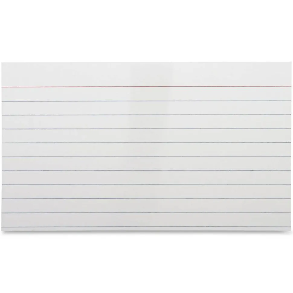 Business Source Ruled Index Cards