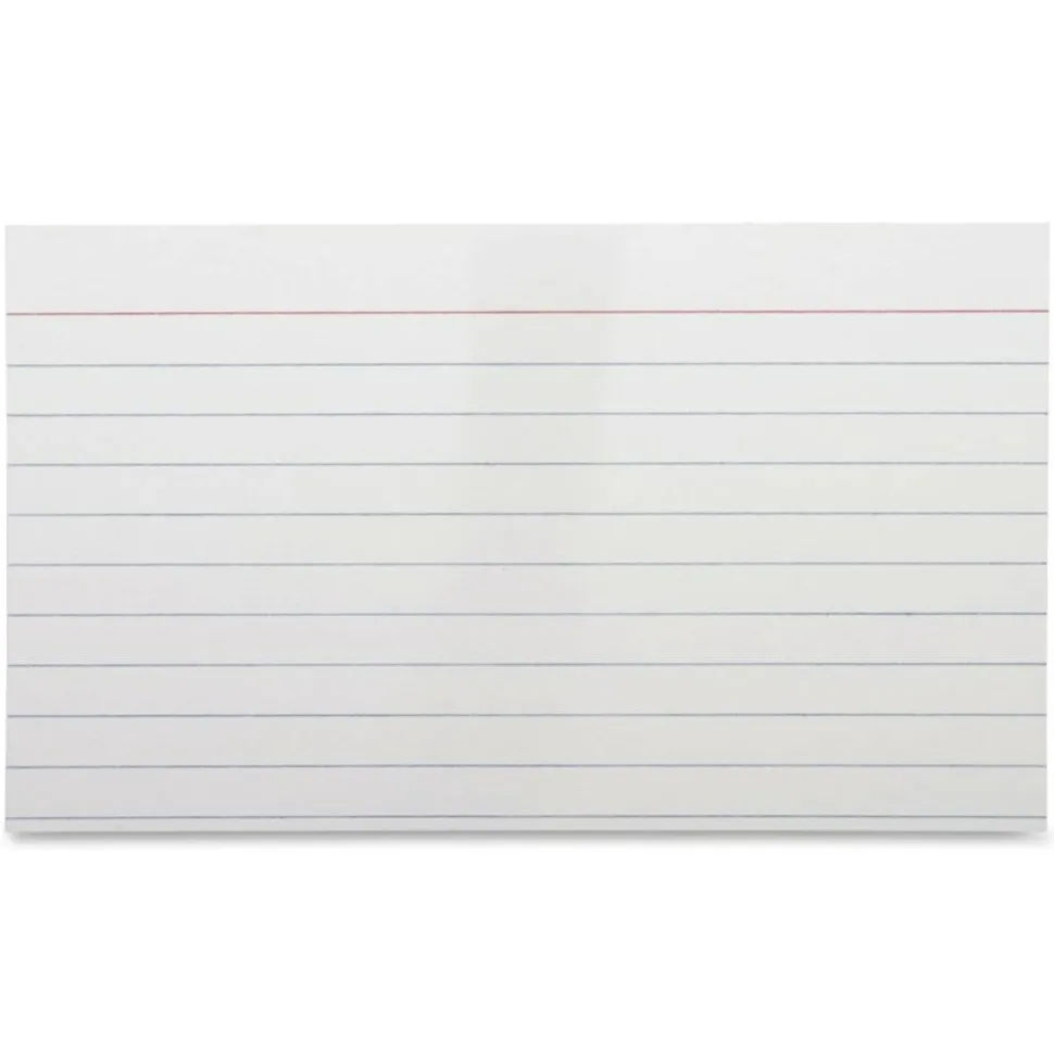 Business Source Ruled Index Cards