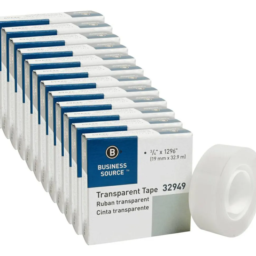 Business Source All-purpose Transparent Tape