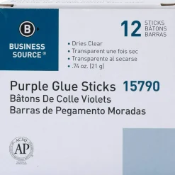 Business Source Bulk Purple Glue Sticks