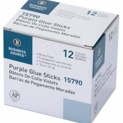 Business Source Bulk Purple Glue Sticks