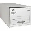 Business Source Drawer File Storage Boxes, 60% Recycled, White, Carton Of 6