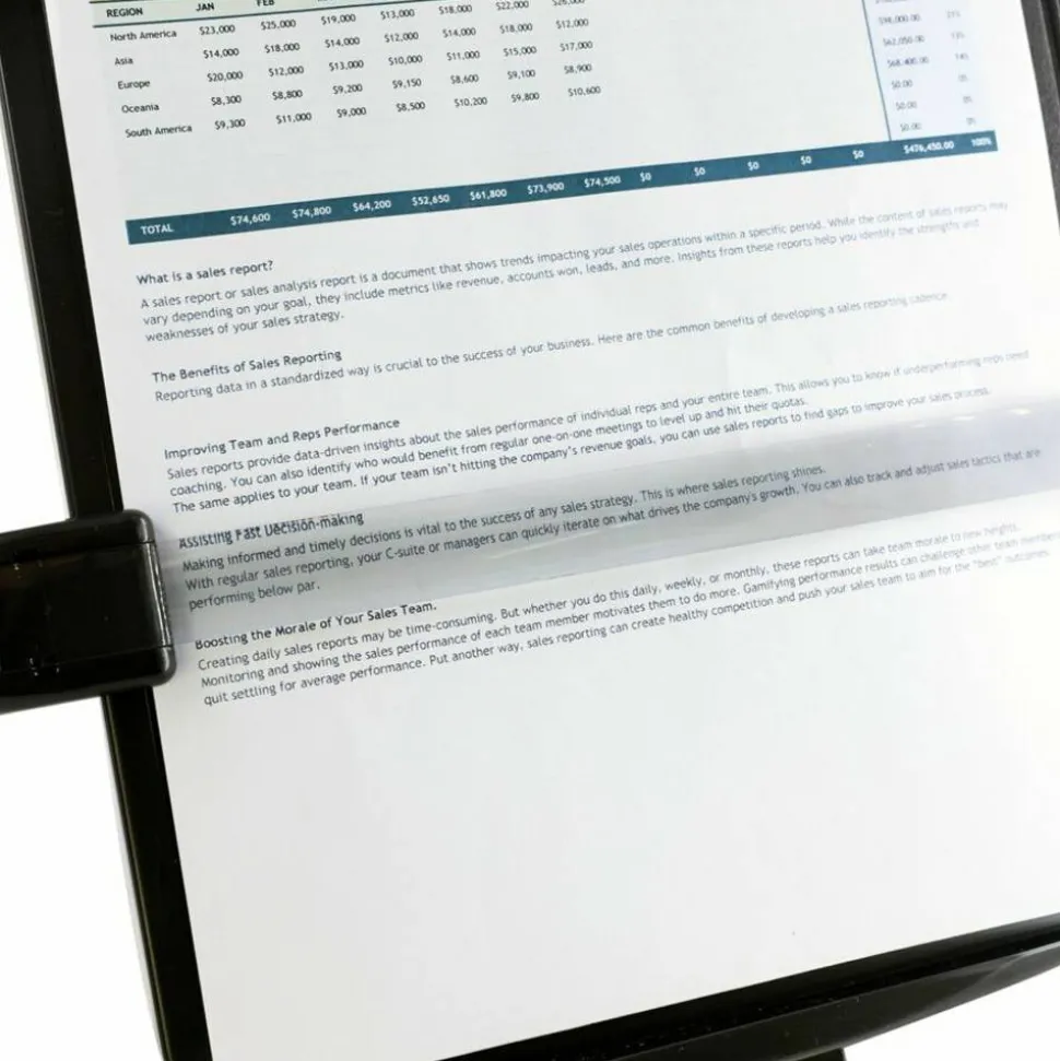 Business Source Easel Document Holder