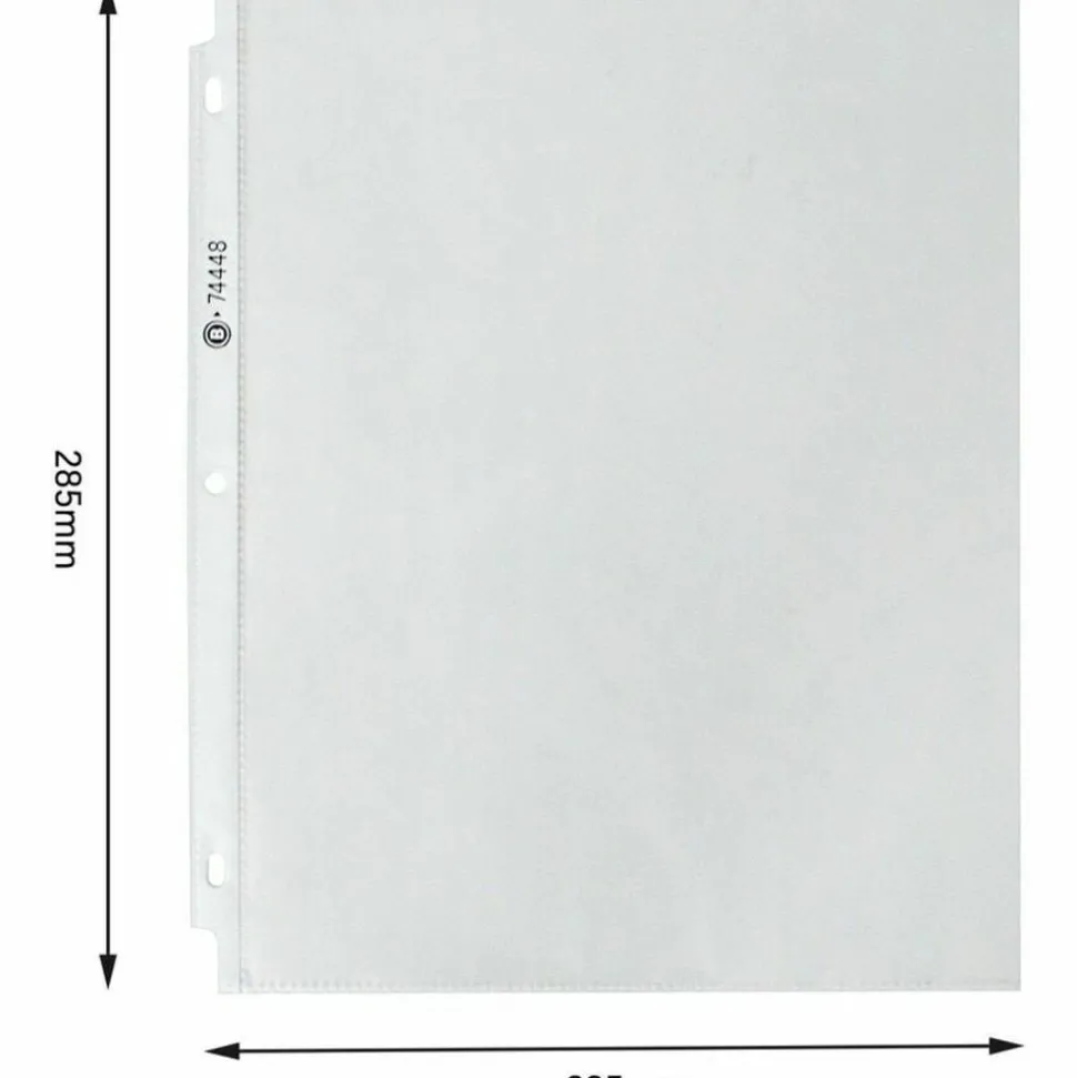 Business Source Economy Weight Sheet Protectors - 11"x9"x 2 mil Thickness - 74448 - 200/Pack