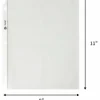 Business Source Economy Weight Sheet Protectors - 11"x9"x 2 mil Thickness - 74447 - 100/Pack