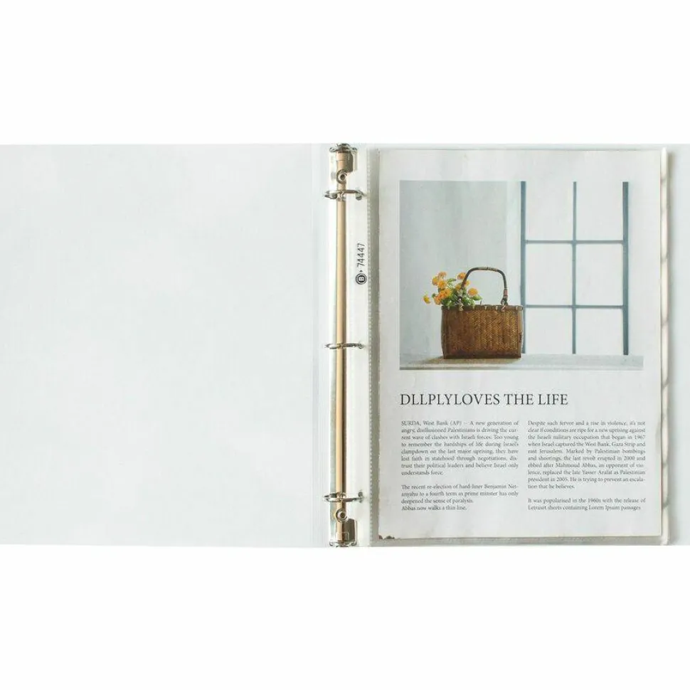 Business Source Economy Weight Sheet Protectors - 11"x9"x 2 mil Thickness - 74447 - 100/Pack