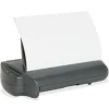 Business Source Electric Adjustable 3-hole Punch - 3 Punch Head(s) - 30 Sheet Capacity - 1/4" Punch Size - Gray