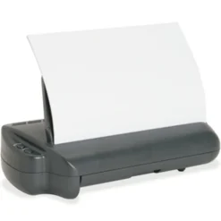 Business Source Electric Adjustable 3-hole Punch - 3 Punch Head(s) - 30 Sheet Capacity - 1/4" Punch Size - Gray