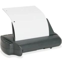 Business Source Electric Adjustable 3-hole Punch - 3 Punch Head(s) - 30 Sheet Capacity - 1/4