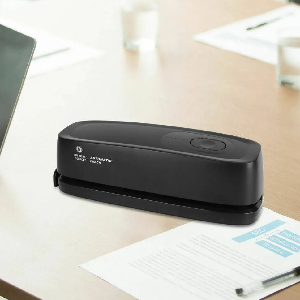 Business Source Electric Hole Punch