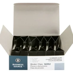 Business Source Fold-back Binder Clips