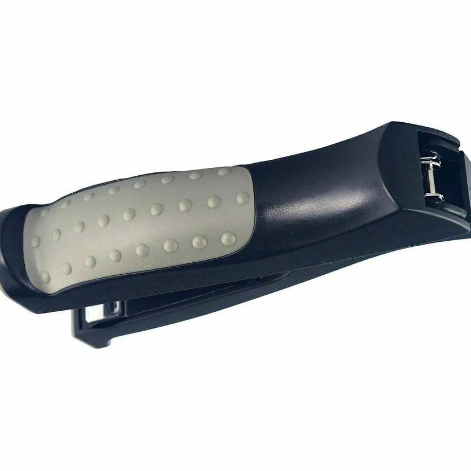 Business Source Full Strip Vertical Desk Stapler - 20 Sheets Capacity - 210 Staple Capacity - Full Strip - Gray