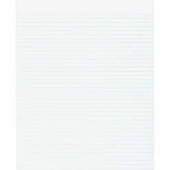 Business Source Glued Top Ruled Memo Pads - Letter - 50 Sheets - Glue - Narrow Ruled Front Ruling - 16 lb Basis Weight - 50553