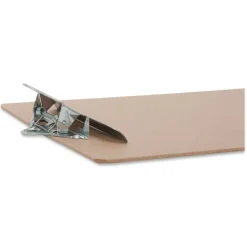 Business Source Hardboard Clipboard - Standard - 9" x 12 1/2" Sheet Size - Hardboard - Brown - 1 Each