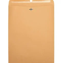 Business Source Heavy-duty Clasp Envelopes - Clasp - #110 - 12" Width x 15 1/2" Length - 28 lb - Clasp - Kraft - Kraft - 100 / Box