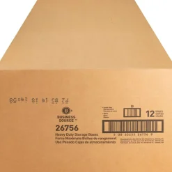 Business Source Heavy Duty Letter Size Storage Box