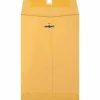 Business Source Heavy-duty Metal Clasp Envelopes - Clasp - #55 - 6" Width x 9" Length - 28 lb - Clasp - Kraft - Kraft - 100 / Box