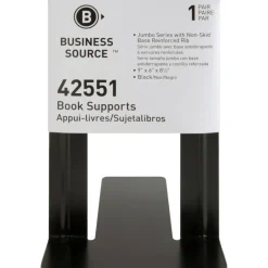 Business Source Heavy-gauge Steel Book Supports